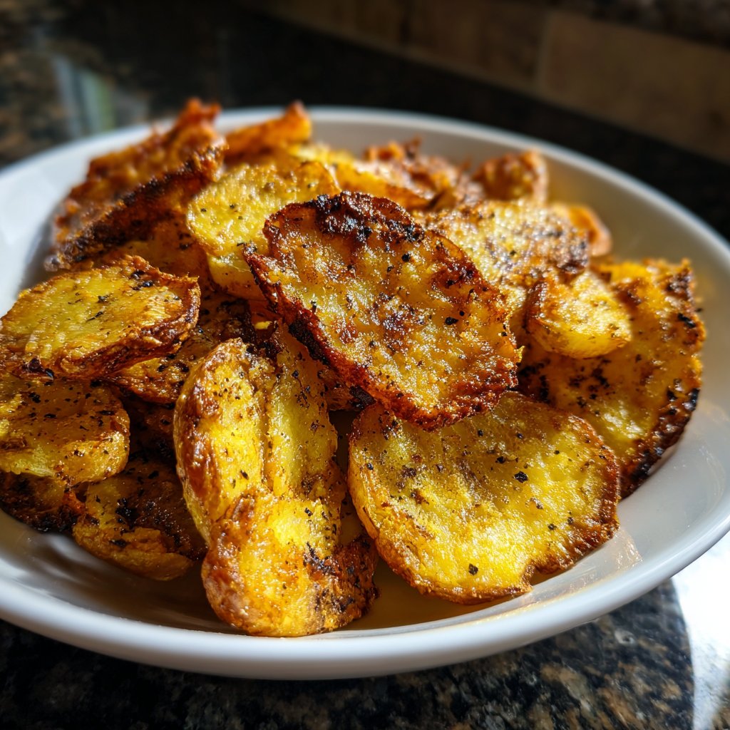 Gegrillte Kartoffelspalten