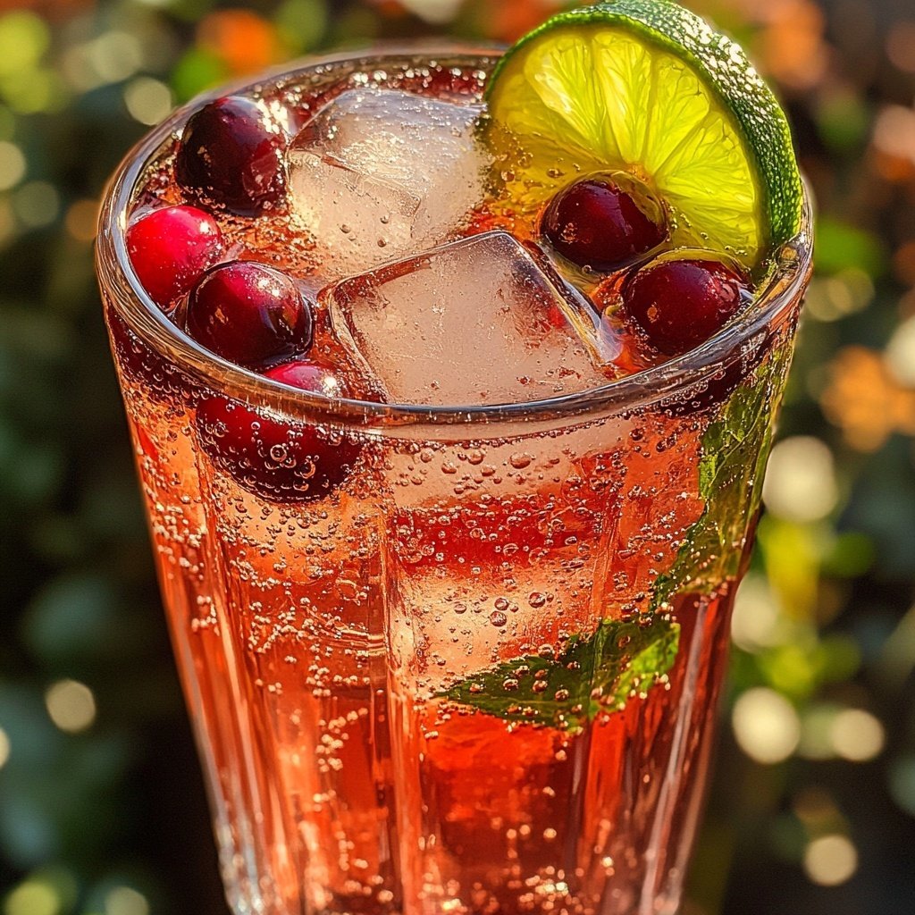 Cranberry-Spritz