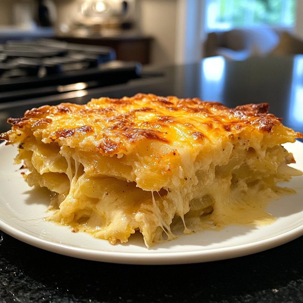 Klassisches Kartoffelgratin