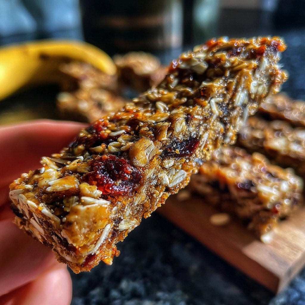 Zuckerfreie Snacks mit Banane und Hafer