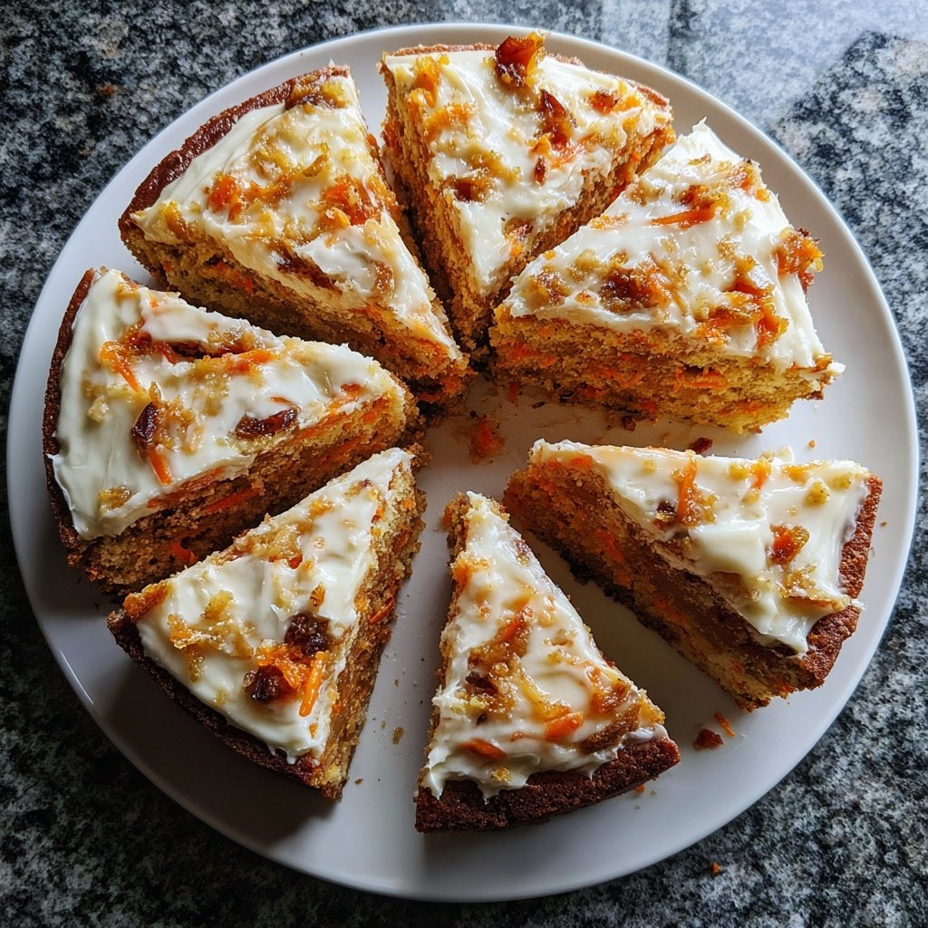 Karottenkuchen Mit Apfelstückchen