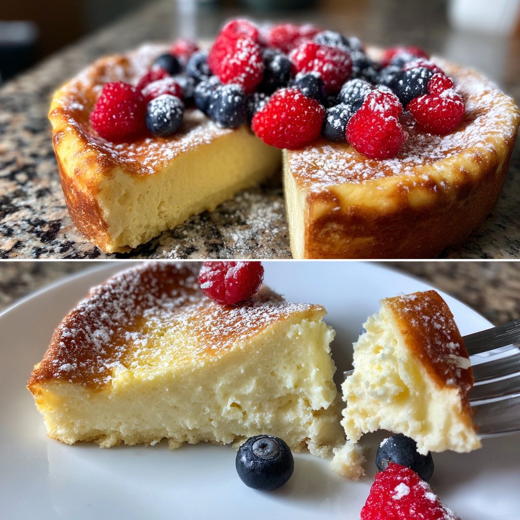 Käsekuchen mit Quark und Joghurt