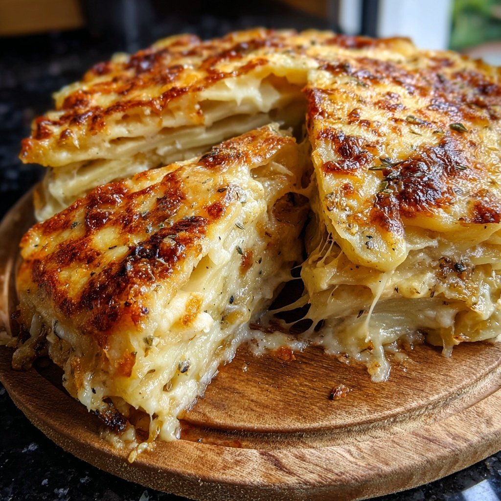 Kartoffelgratin mit Käse