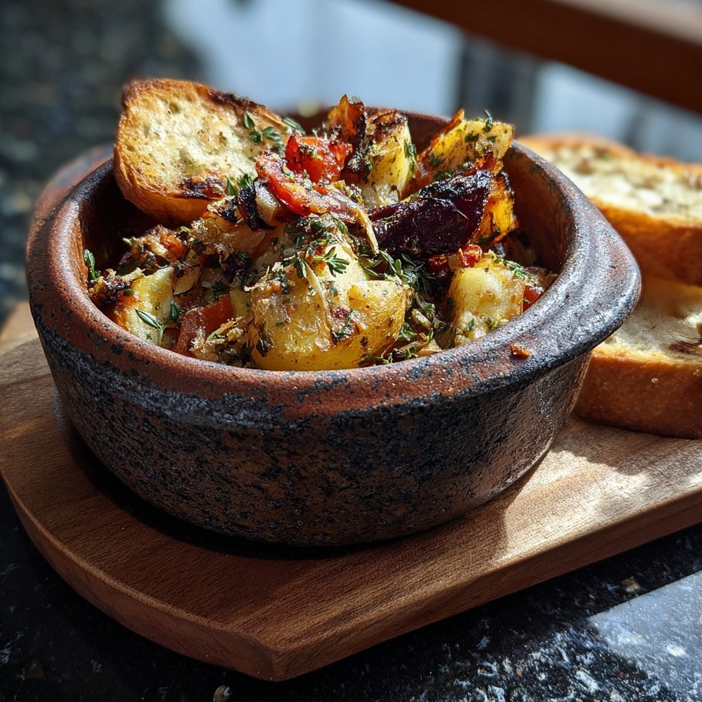 Mittagessen aus dem Topf